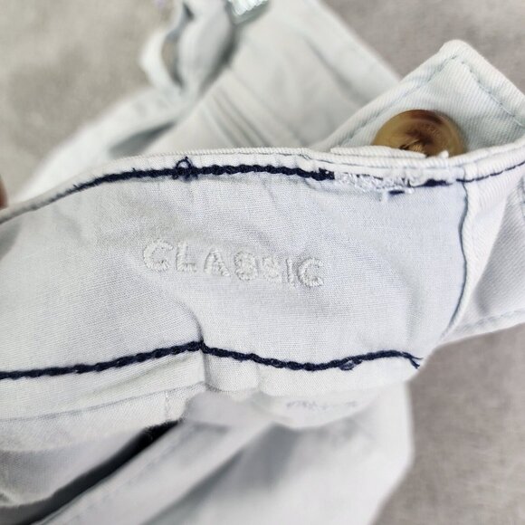 Mens Light Blue American Eagle Next Level Flex Classic Stretch Shorts Size 28 - Picture 5 of 12